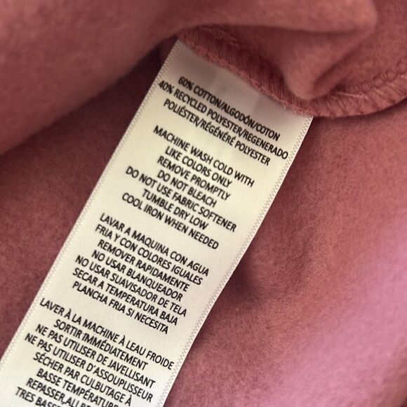 CALVIN KLEIN cropped logo sweatshirt M - Picture 9 of 10